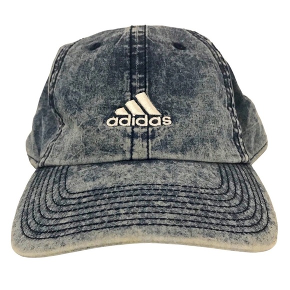 Adidas Blue Jean Adjustable Clasp Ball Cap - Picture 1 of 15